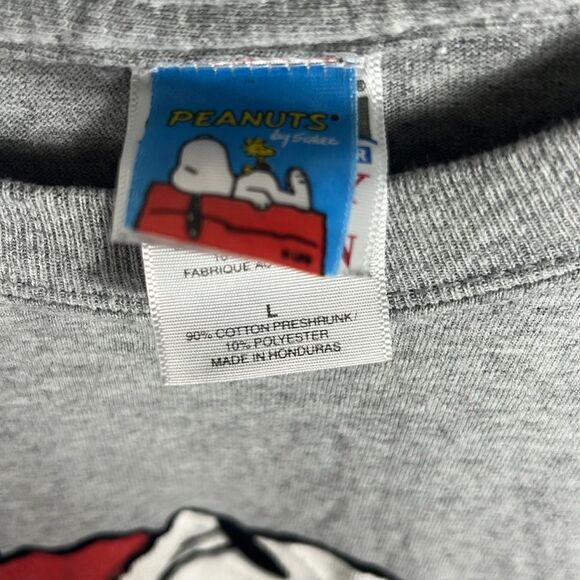 🔥🔥 Vintage Licensed PEANUTS SNOOPY Have a Rockin’ Holiday T-Shirt - Sz L - EUC - Picture 9 of 10